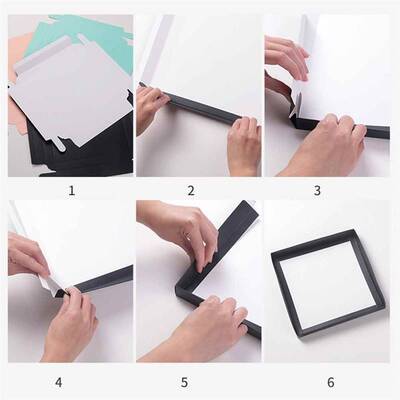 极速5pcs Transpalrent Birthday Cake Box Plastic Cake Packagi