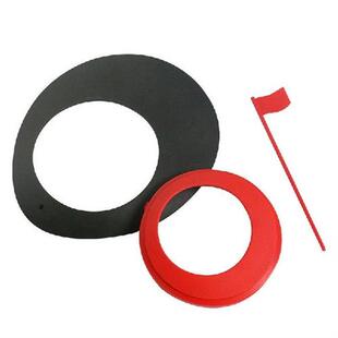 新品Golf dPractice Hole Putting Cup Soft Rubber Golf Hole Cu