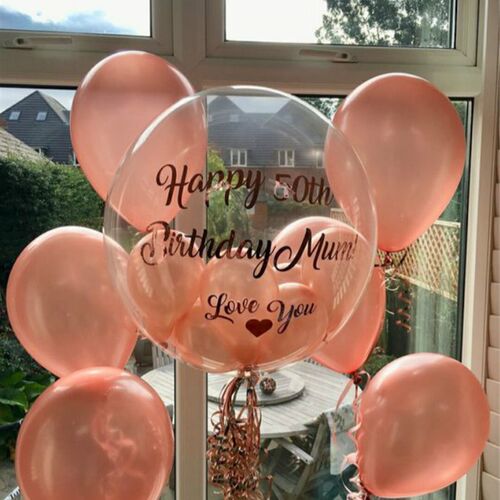 新品Multi Confetti Balloon Happy Birthday Party BXalloons