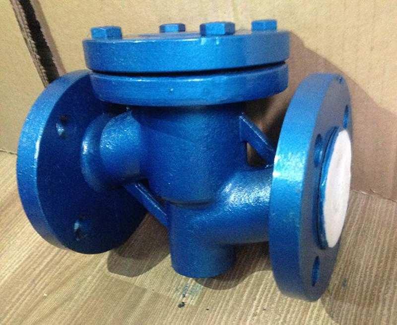 极速新品新品H4a1F46 防腐耐酸碱升降式衬氟法兰O止回.阀止逆阀逆