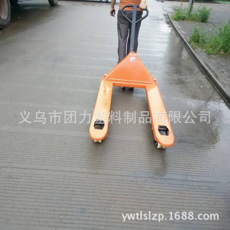 极速新品新品手动液压车m3吨685型手动堆高机手动搬运OZ车手推堆