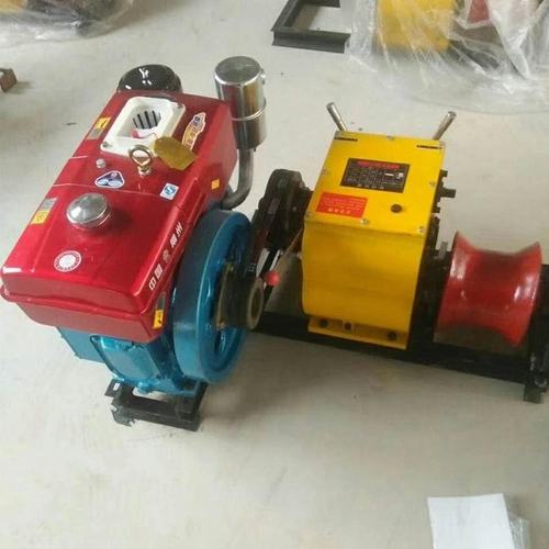 极速新品电缆施工机具机动绞磨v 汽油柴油绞N磨机 大功率机动绞磨