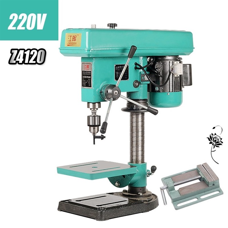 极速新品多功能高f精度机220v台式钻床380w三R相工业钻孔攻丝铣床