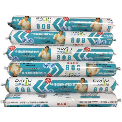 极速新品大友f808中性硅酮耐候密封胶室外采J光顶玻璃铝材陶瓷填