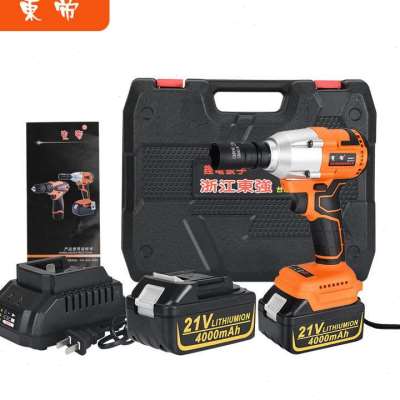 极速锂电大扭f力电动起子345N锂电扳手工地脚手架汽修扳手