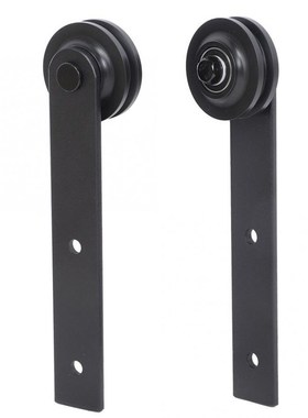 极速2Pcs Sligding Door Pulley Track Roller Sliding Door Trac