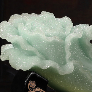 极速百财如意玉白菜摆件客厅玄关招财装 饰品公司S店铺开业乔迁新