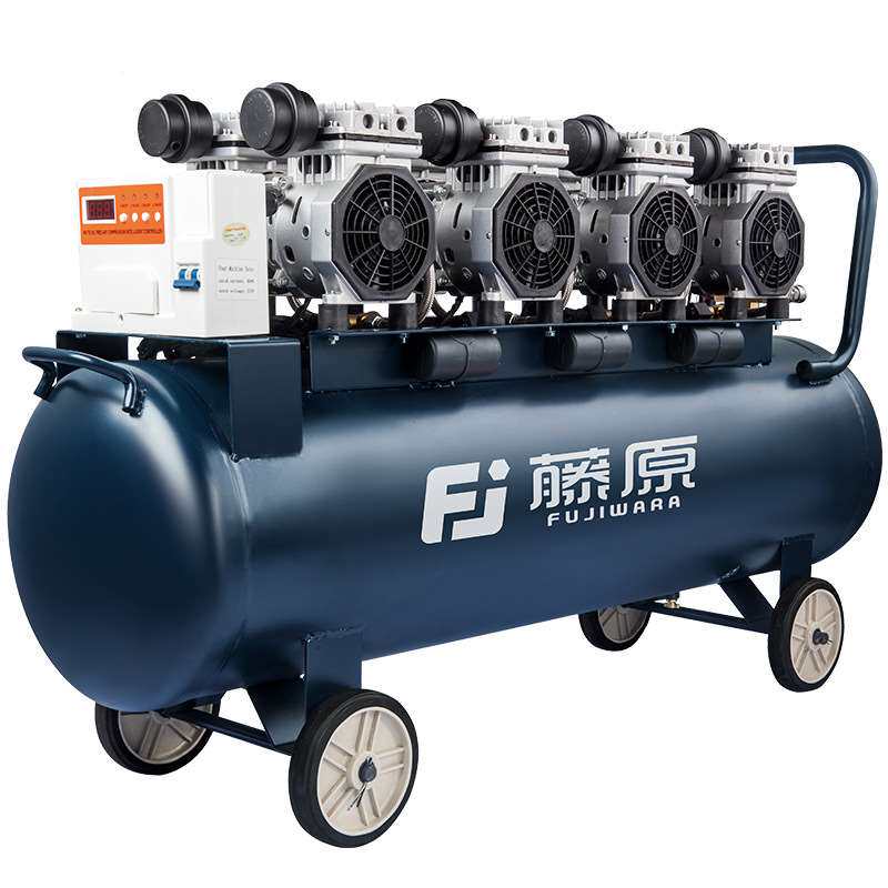 极速无油空压机静音款工业级压缩机喷E漆木工汽修大流量220v气泵