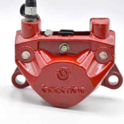 极速电摩改装刹d车泵小螃蟹泵刹车卡钳小牛N1巧格改装.电摩碟刹下