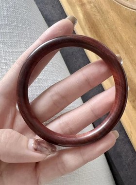 极速紫檀木手镯 女款圆条木质坠子L 美人条女款手镯子