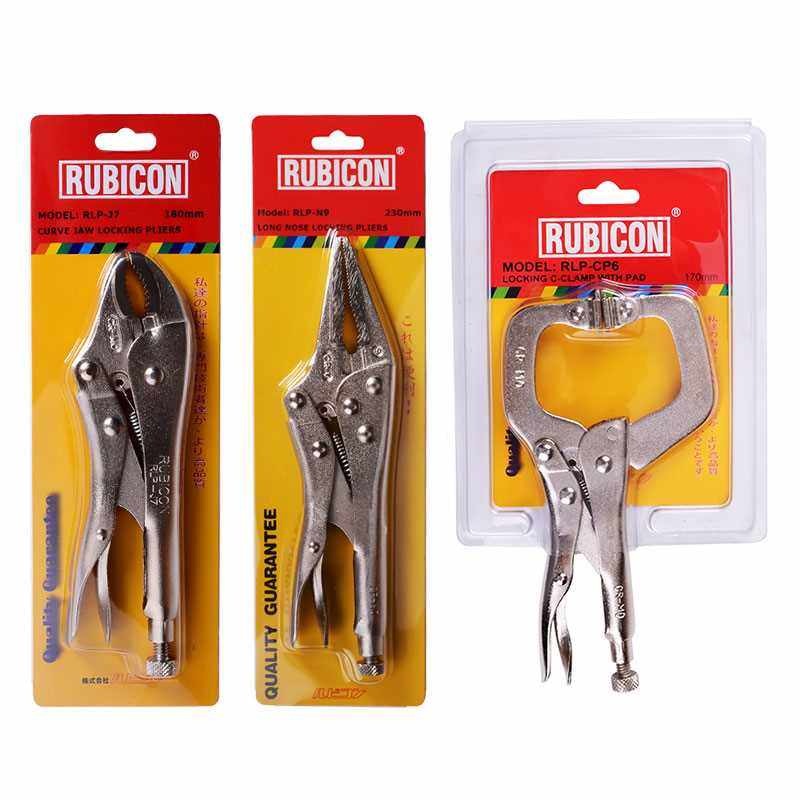 极速。日本多进口罗宾汉功能v7寸大力钳C型钳固定夹持钳尖嘴钳加