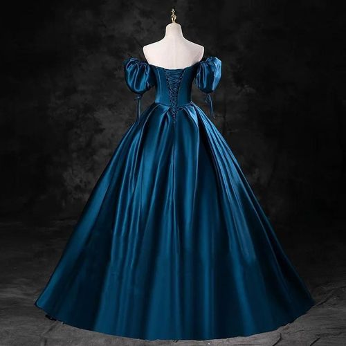 极速晚礼服钢琴演出服气质名w媛独唱舞台蓬蓬裙学生声乐艺考礼服