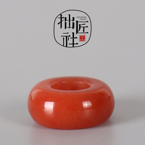 极速原矿南红面包圈  菩提佛珠手串卡环 饰品N配件diy文玩隔珠配