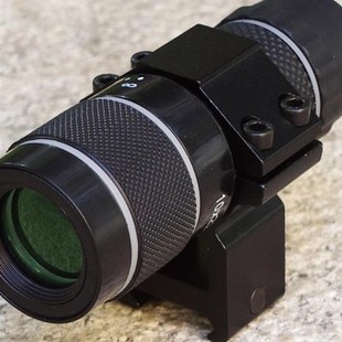 极速弹弓专用十字倍镜瞄准器弹猫头C鹰光学可调节的导轨高清单筒1