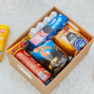 极速5pcs large hamrd moving paper boxes packaging cardboar c