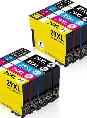 极速befon 10 Packm 29XL Ink Cartridge Compatible for Epson 2