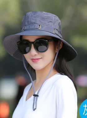 新品Waterproof Bucket Hat Summer Men Women Boonie VHat Outdo