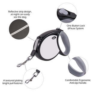 Retractable Lead Pet Adjustable 速发3in1 Leash Dog