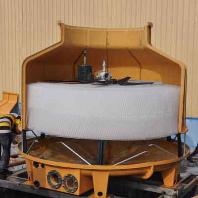 新品新款工业高温圆形冷却塔30t冷水塔10J500T小型逆流式冷却塔降