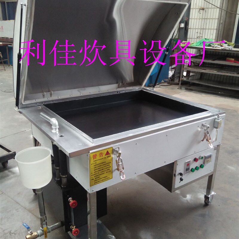 新品商用电烤箱锅贴机 电脑操控B煎烧饼锅贴机 蒸烤水饺馒头锅贴