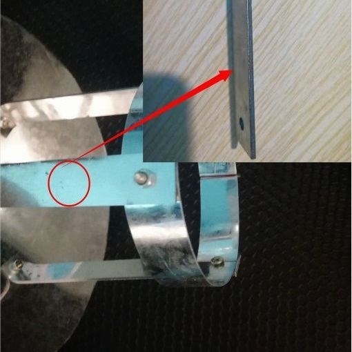 极速楼顶烟道防雨帽通风s口管道加大款遮雨帽柴火灶烟囱罩室外透