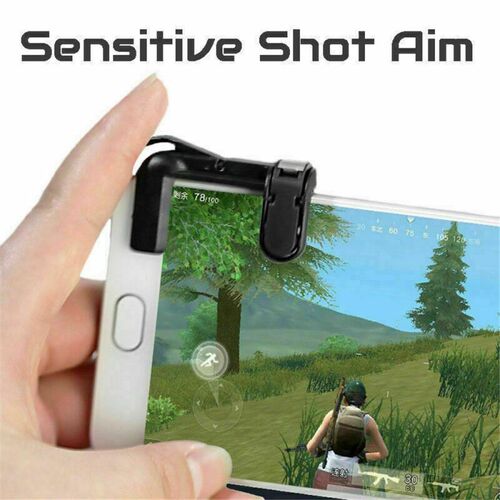 极速2PCS PUBG Mobile Game ControllerF Gamepad Trigger Aim Bu