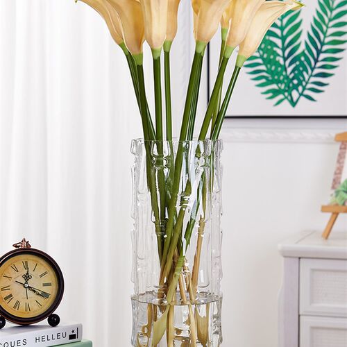 新品Vase rich bamboop special water culture large diameter l