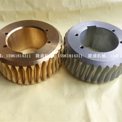 极速无锡机床无心磨床配件 M1050A铜G蜗轮 合金蜗轮蜗杆蜗杆轴 94