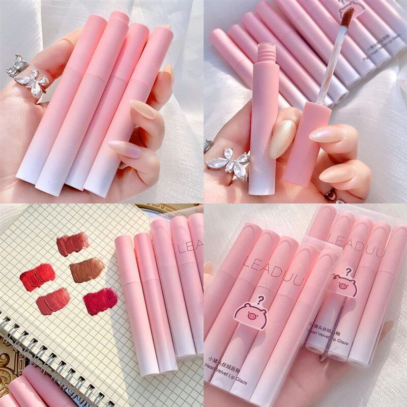 新品。戴诗澳mcz口红黛诗奥套盒浮光小时M代唇釉锦色礼盒造梦人哑