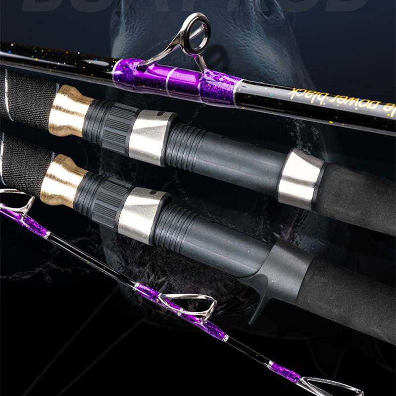 极速Mavllos Fishing Spinning CaAsting Jigging Rod 1.65m Lure