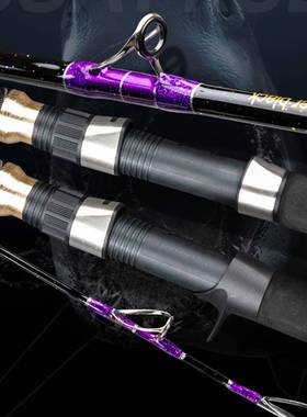 极速Mavllos Fishing Spinning CaAsting Jigging Rod 1.65m Lure