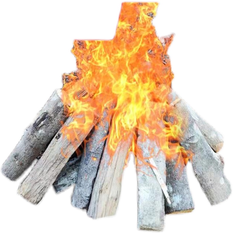 极速木柴柴火劈柴k荔枝木柴露营柴火篙火晚会干柴壁炉装饰木柴松