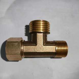 直销全铜活接三通弯头异径343活动接头五金配件净水器连接头