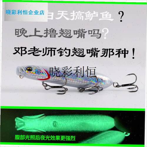 路亚饵铅笔套装z之字狗水狗水B面系浮水淡水鲈鱼翘嘴专杀远投假l