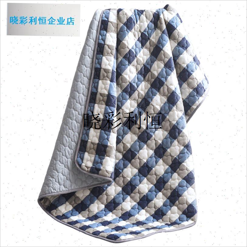 加厚加绒冬季珊瑚绒o床单铺床毛毯双人单件床垫床毯法兰绒毯子保l