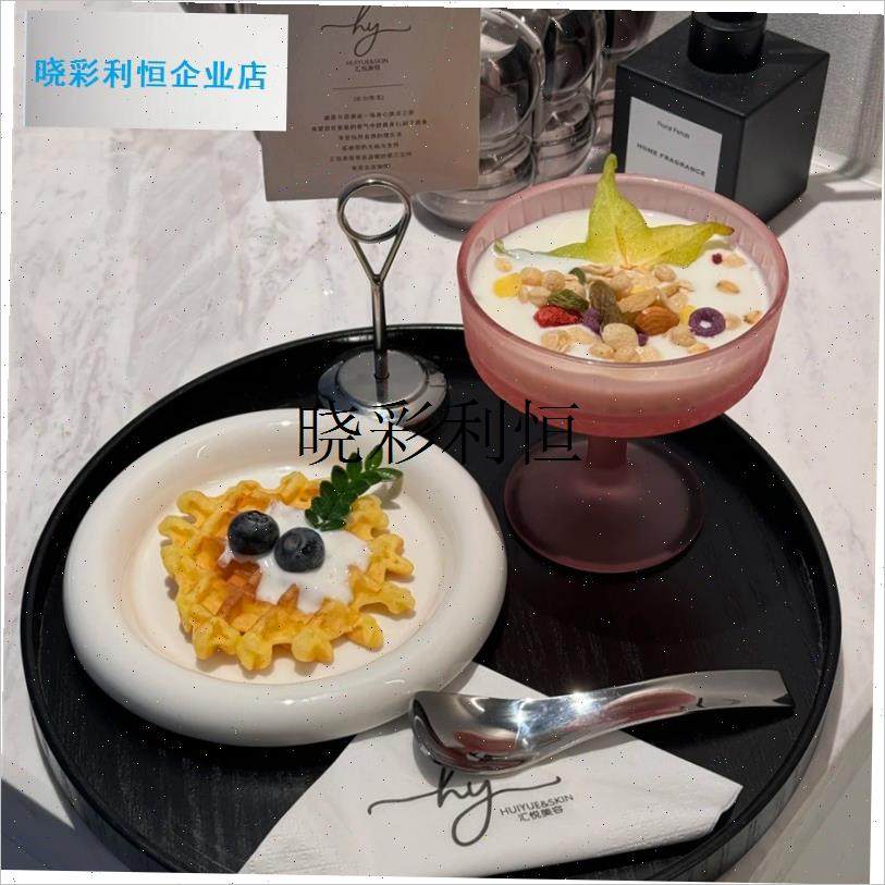 精致点心盘美容院高颜值新中式下午茶茶歇冷盘茶歇Y摆盘漂亮甜品l