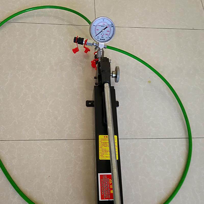 厂家现货超高压手动泵250Mpa试压泵油泵手动泵双油路液压压力泵