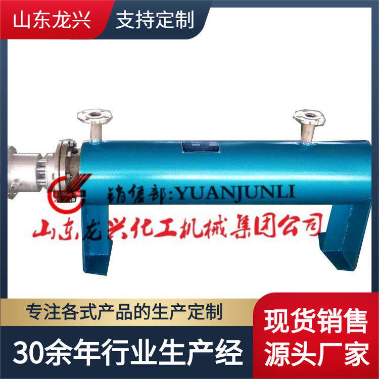 烟台熔喷无纺布空气加热器设备|莱州90KW熔喷布管道电加热器厂家
