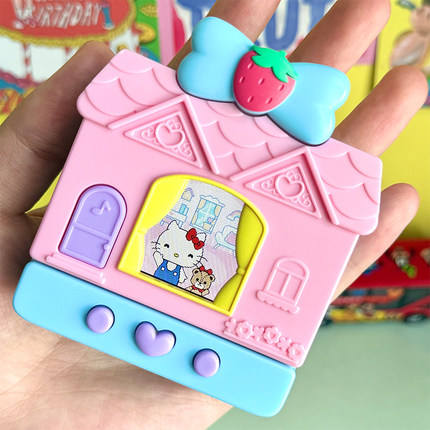 三丽鸥电子宠物机万代凯蒂猫hellokitty口袋屋小屋彩屏拓麻歌子