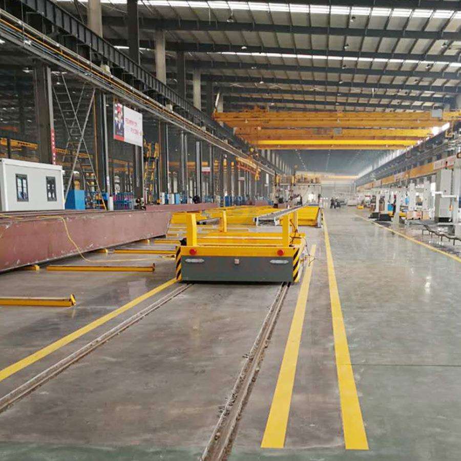 弧形环运行自动化r睿迈科gv平 智能平移轨道线导引 车摆渡传送地