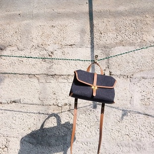 【李娜同款】山下有山行随游小挎包迷你植鞣牛皮单肩双肩斜挎包女