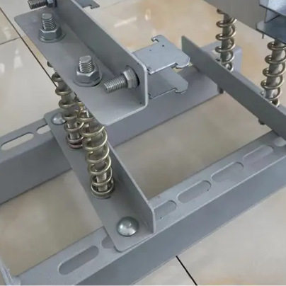 母线槽安装支架弹簧支吊架供应密集型插接母线用固定支架配件