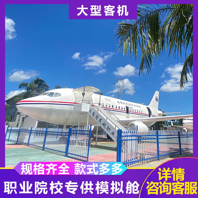 大型仿真客机模型航空乘务员培训舱飞机模拟驾驶器设备模型摆件