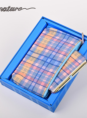 Signature手帐本日程本便携记事本学生办公英伦风笔记本礼盒套装