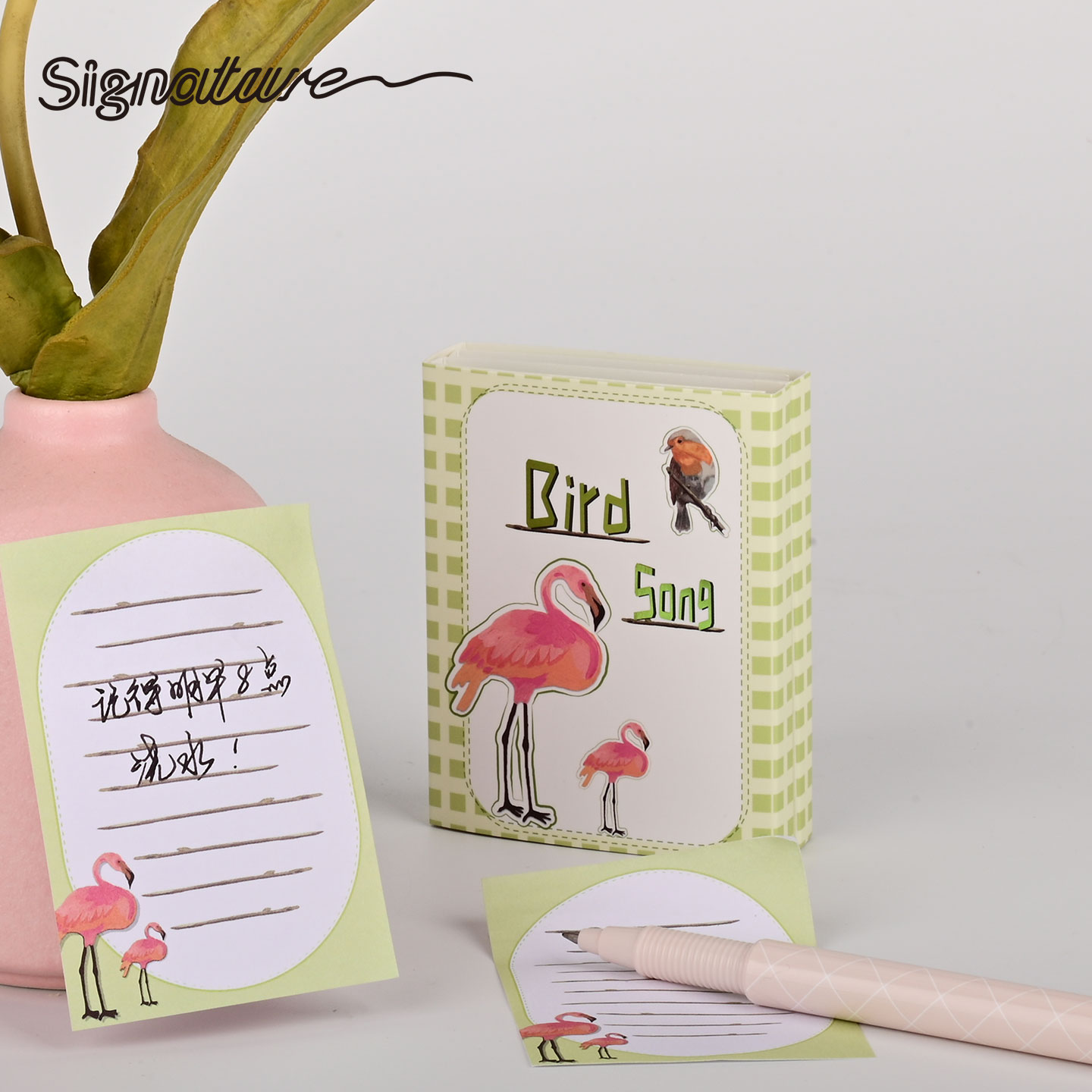 Signature卡通便签本A7