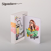 Signature可水彩画笔记本 高颜值素描记事本图案定制可印画画本子