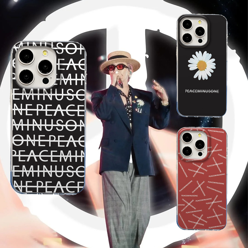 权志龙手机壳peace雏菊