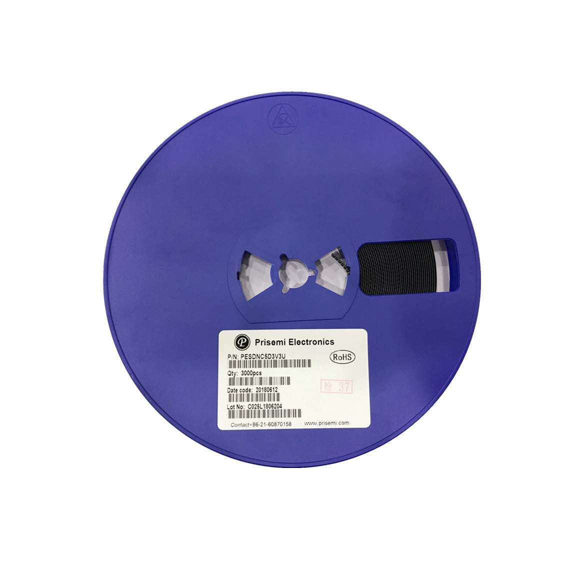 PESDNC5D5VU PESDNC5D7VU 芯岛静电抑制二极管 单向5V 7V Prisemi