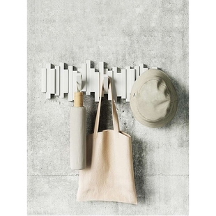 挂衣架装 饰玄关墙壁Um挂钩挂钩钥匙门口墙上置物架创意琴键bra