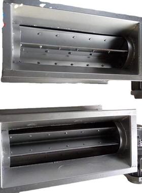 利阳客户需求制作长方口1000X650的旋转喂料机 316L不锈钢给料机